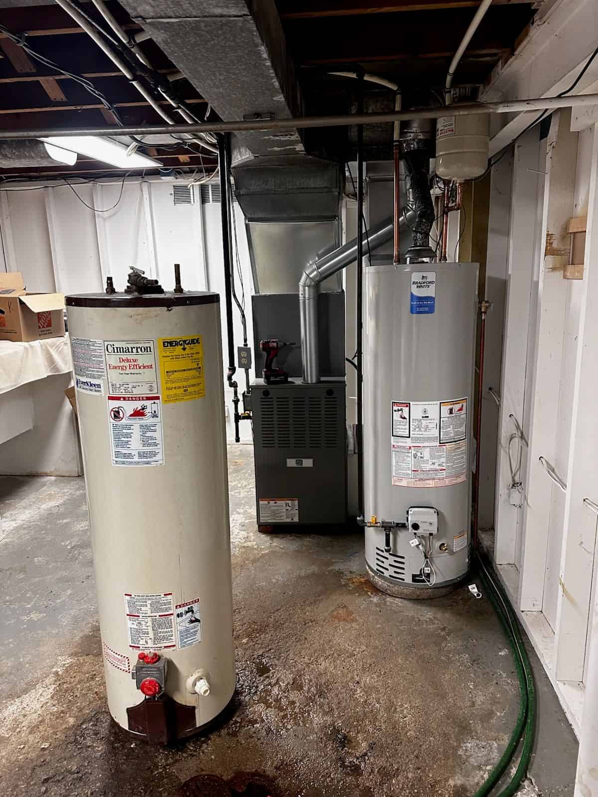 Tank and Tankless Water Heaters image