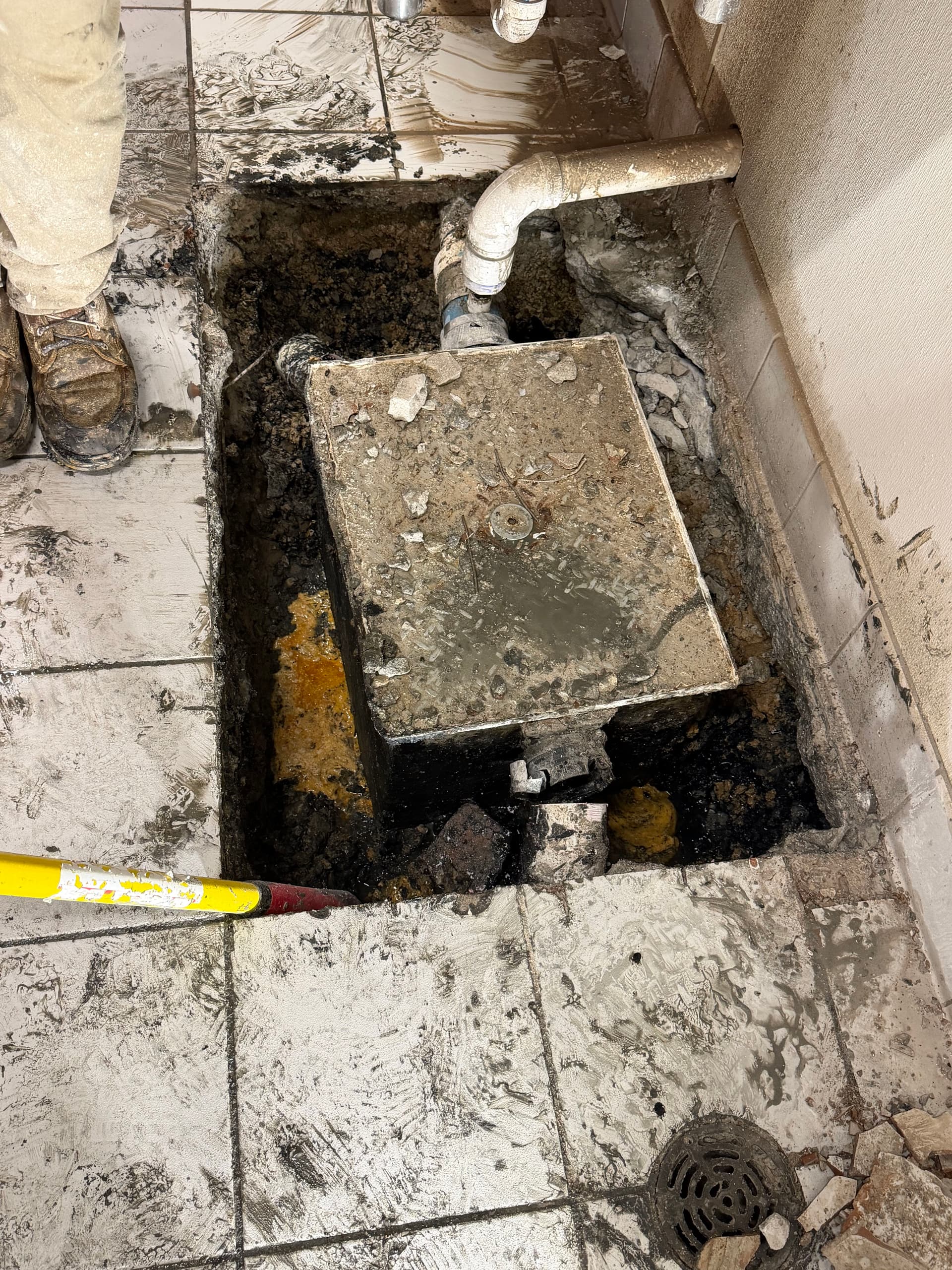 Gallery photos for Grease Trap Replacement at Papa John's: Image #2