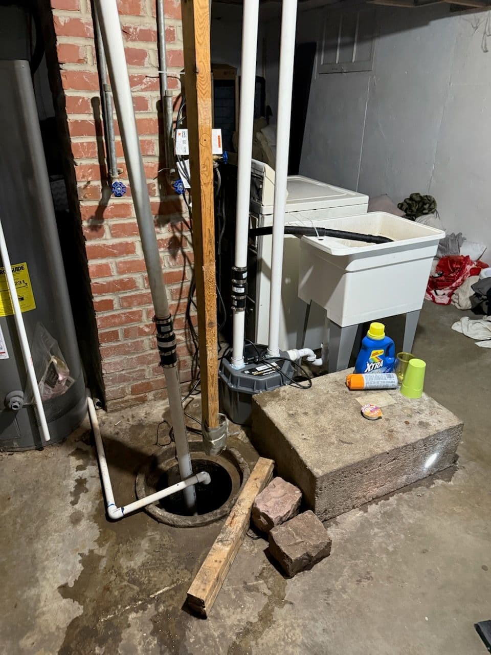 Gallery photos for Sump Pump Installation and Drainage Enhancement in Kansas City: Image #1