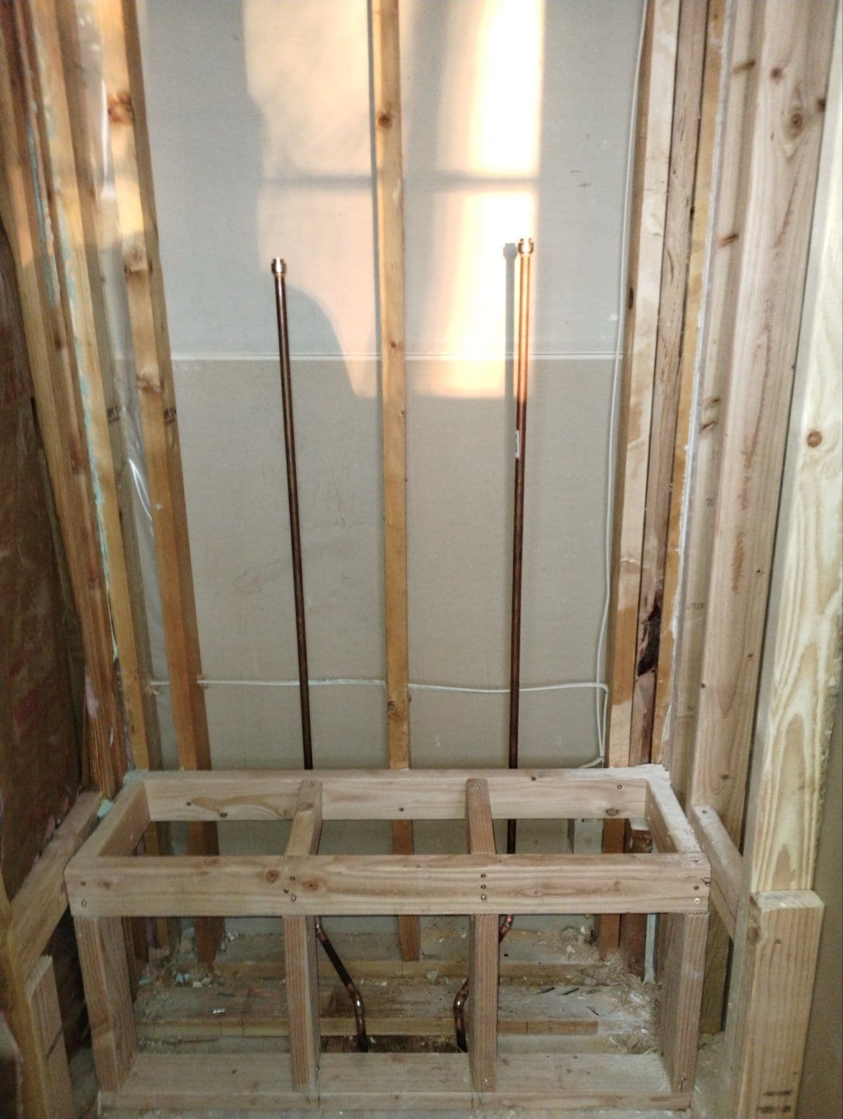 Installing a New Vanity Line in Spring Hill KS