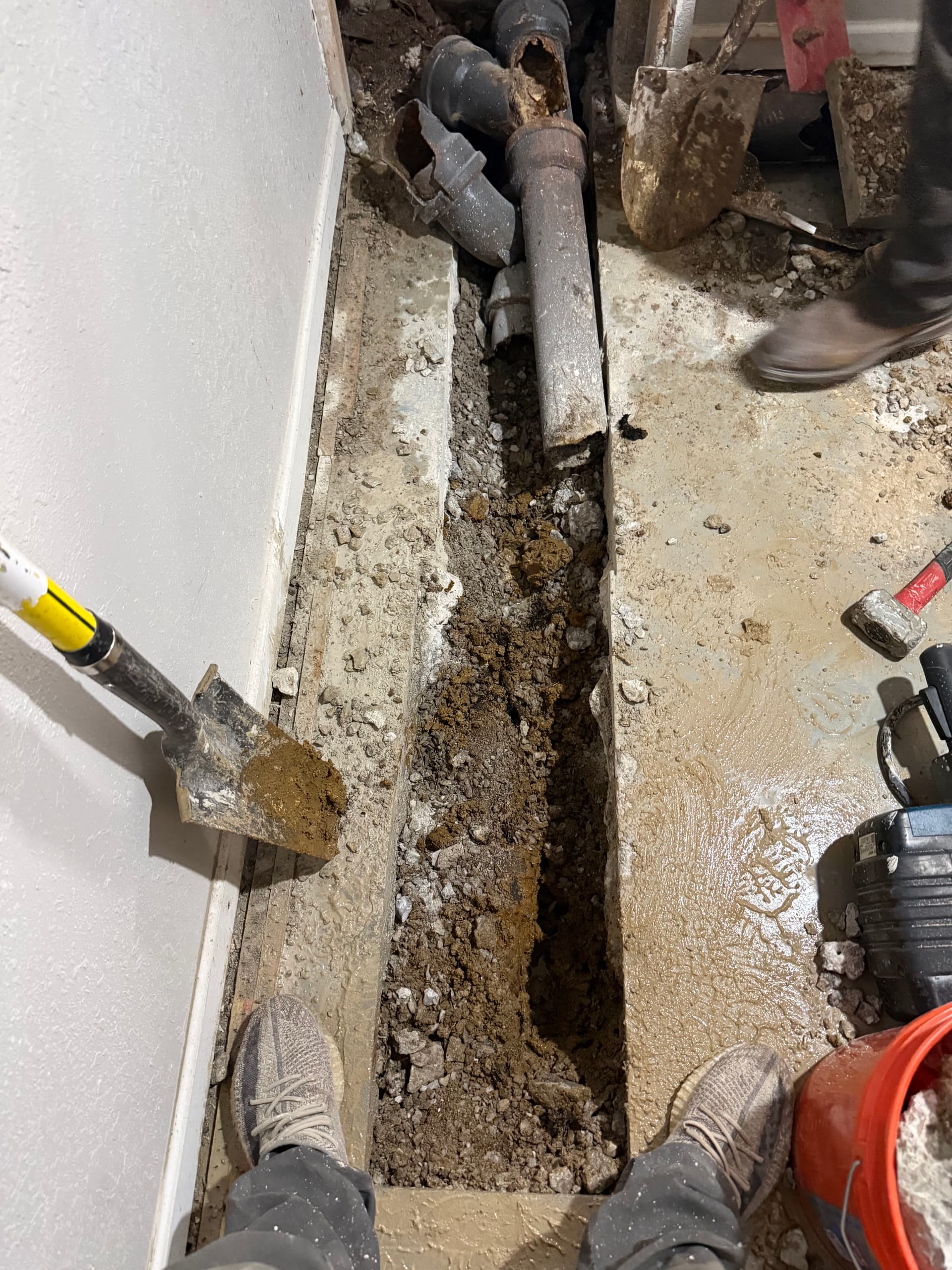 Gallery photos for Replacing a Drain Stack in Raytown: Image #2